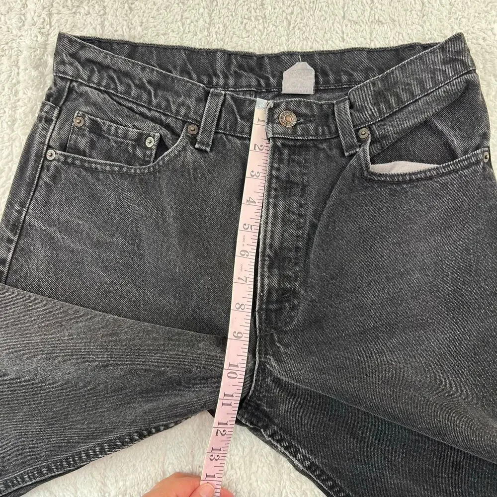 Levi's Black Vintage Jeans Size 32X29 USA Made Tapered leg